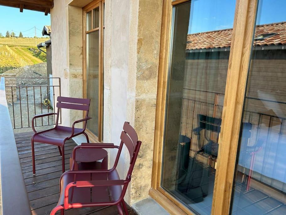 Villa Le Tinailler Grand Standing Au Coeur Des Vignes Prissé Esterno foto