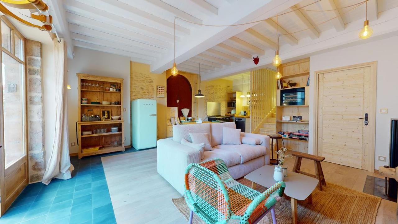 Villa Le Tinailler Grand Standing Au Coeur Des Vignes Prissé Esterno foto